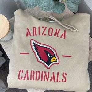 NIKE ARIZONA CARDINALS ON FIELD MILITARY HOODIE